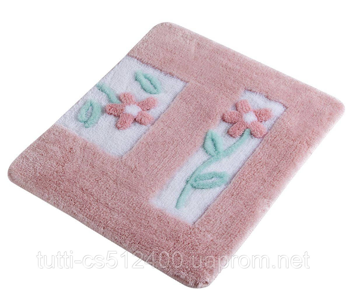 Коврик для ванной 50х60 Chilai Home Linda Pembe