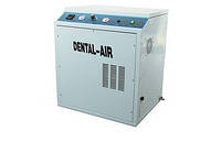 Компрессор Dental 2/50/379 горизонтальный ресивер 50 л с осушителем со звукоизолирующим шкафом