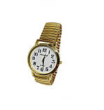 Годинники чоловічі кварцові Kanima на браслеті під золото 40мм, фото 2