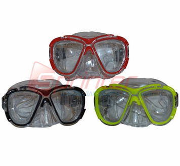 Маска для плавання скло MB0348
