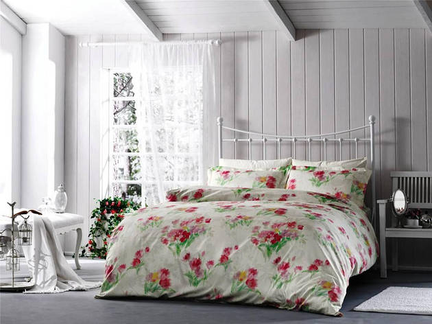 Комплект постільної білизни Tivolyo Home Fresh Ford євро, фото 2