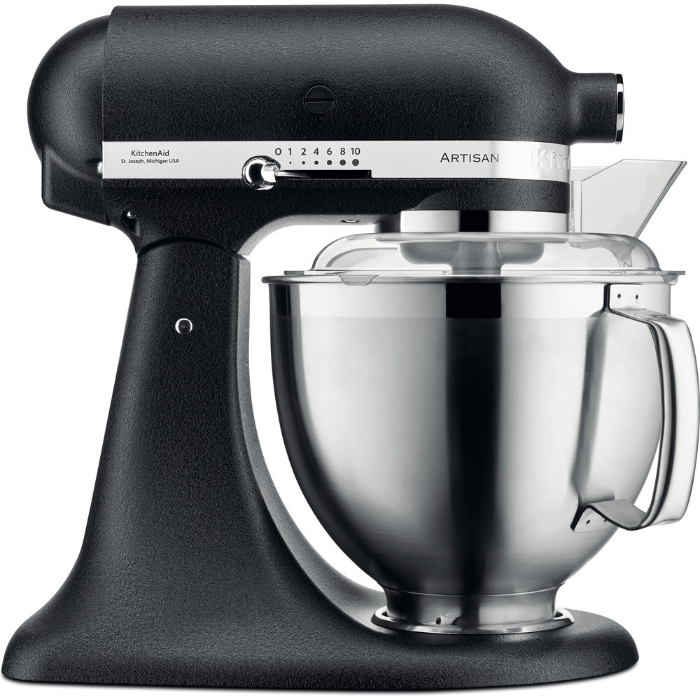 Стаціонарний планетарний міксер 5KSM185PSEBK 330 Вт 4,8 л KitchenAid чорний чавун