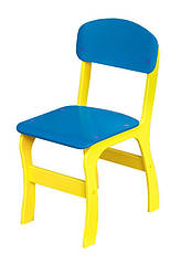 Стілець дитячий фанерний "Фантазія" No 2 пофарбований