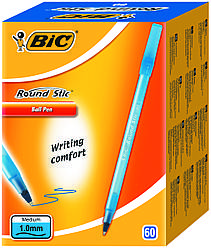 Ручка кулькова BIC раунд стик синя