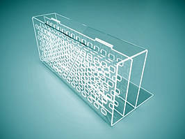 Органайзер для фломастерів на 108 комірок 14х18мм (Товщина акрилу: 1,8 мм; )