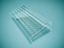 Підставка для маркерів на 70 комірок 14х18мм (Товщина акрилу: 1,8 мм; )