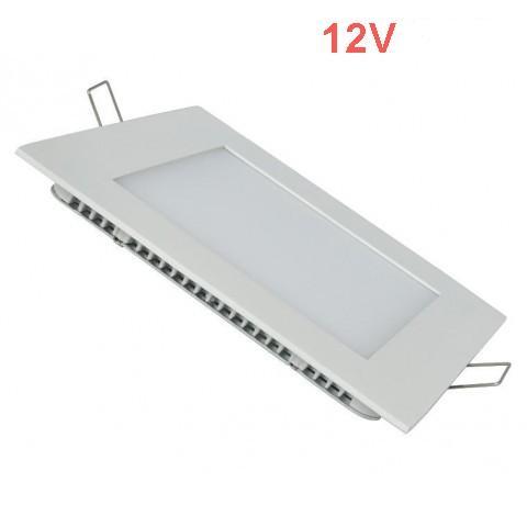 Світлодіодна врізна панель SL 447S S 6W 12V 4000K квадратна біла IP20 Код.59470