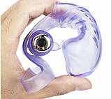 Мастурбатор-насадка з вібрацією CosmicWaves, фото 7