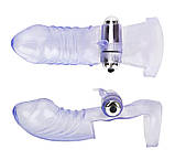 Мастурбатор-насадка з вібрацією CosmicWaves, фото 5