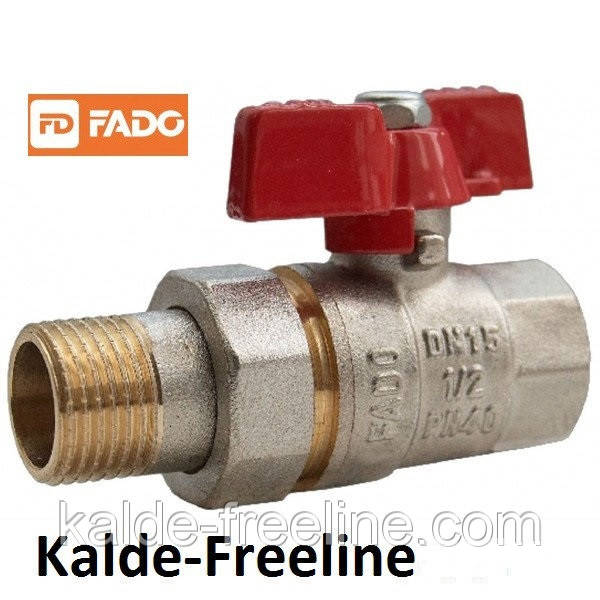 Кран кульовий з американкою FADO NEW PN40 20 3/4"