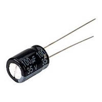 Конденсатор 100uF 35V 100мкФ 35В 6X7mm