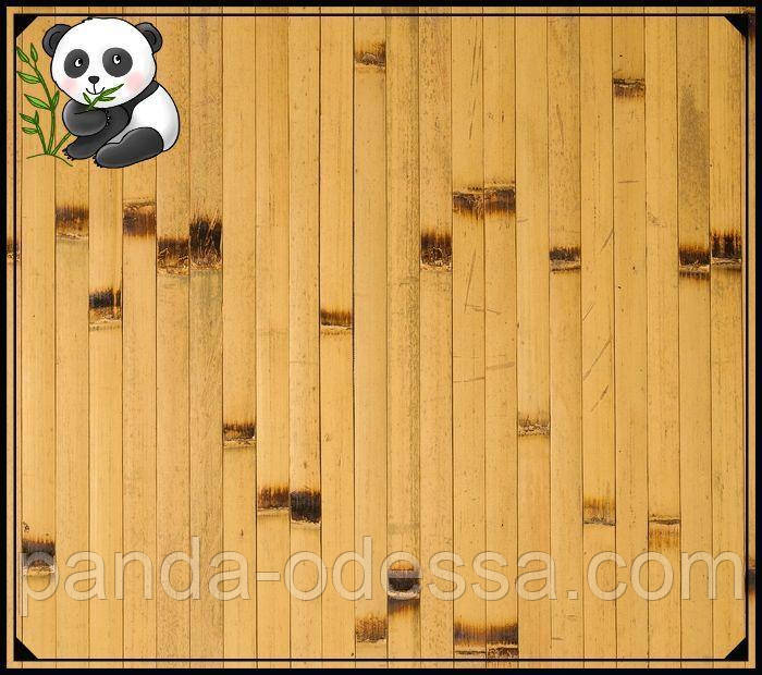 Бамбукові шпалери "Берізка", 2 м, ширина планки 17 мм/Бамбукові шпалери