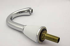 Кран врізний у ванну або умивальник, змішувач для гідромасажної ванни, (NX-045), фото 3