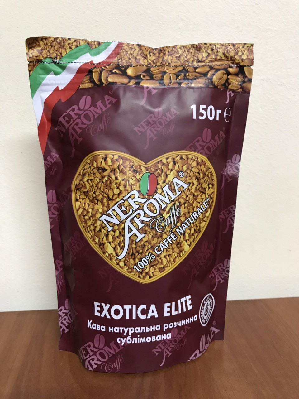 Кава розчинна Nero Aroma Exotica Elite 150 г., фото 1