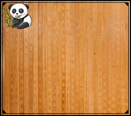 Бамбукові шпалери "Конфетті" темні пропиляні, 0,9 м, ширина планки 17 мм / Бамбукові шпалери