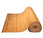Бамбукові шпалери "Конфетті" темні пропиляні, висота рулону 2 м, ширина планки 17 мм / Бамбукові ш, фото 3