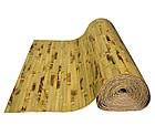 Бамбукові шпалери "Черепаха" оливковий, 1,5 м, ширина планки 17 мм / Бамбукові шпалери, фото 2