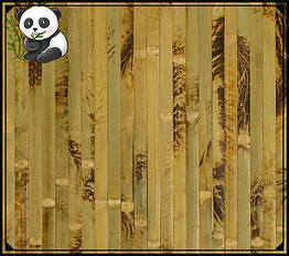 Бамбукові шпалери "Черепаха" оливкова, 2,5 м, ширина планки 17 мм/Бамбукові шпатери