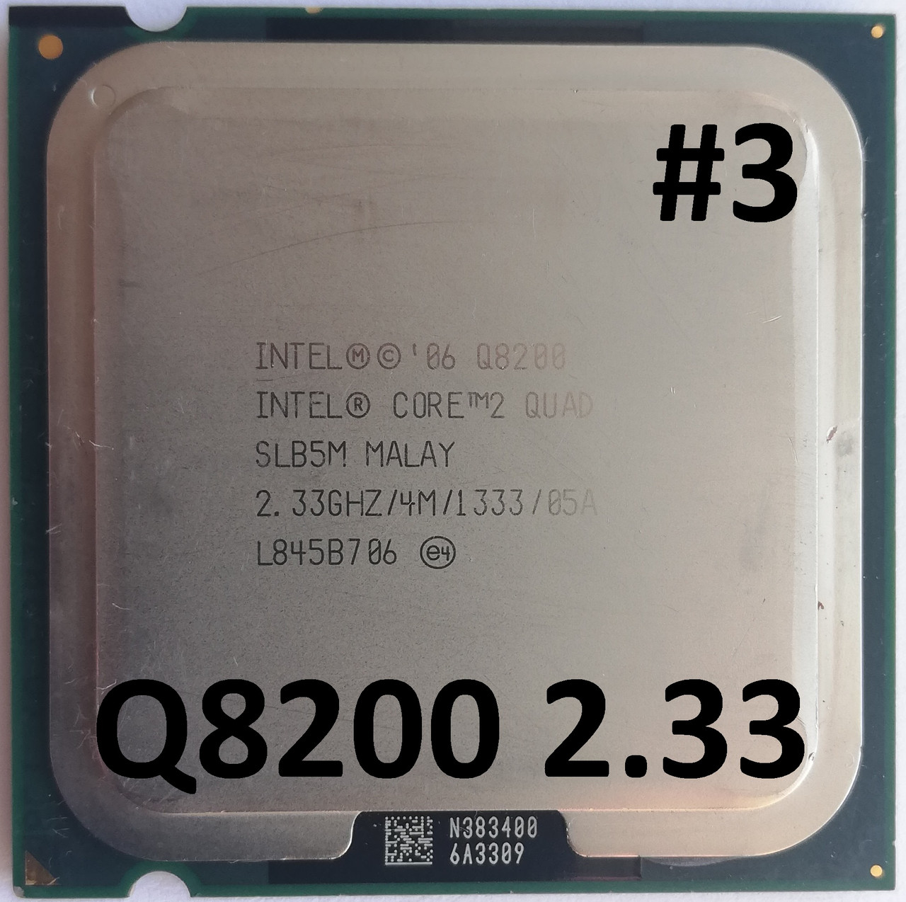 Процессор ЛОТ#3 Intel® Core™2 Quad Q8200 M1 SLB5M 2.33GHz 4M Cache 1333 ...
