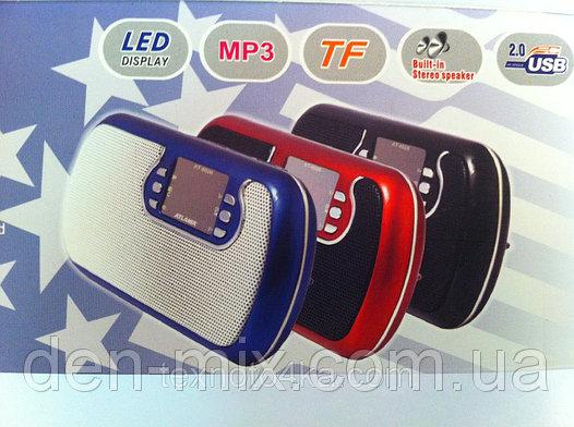 Портативна радіоприймач МР3 колонка міні ATLANFA AT-6526 від USB флешок microSD знімний акумулятор