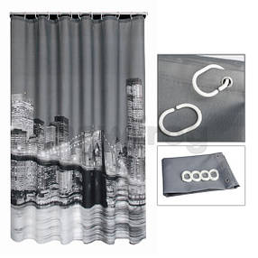 Шторка для ванної з малюнком Бруклінський міст, фото 2