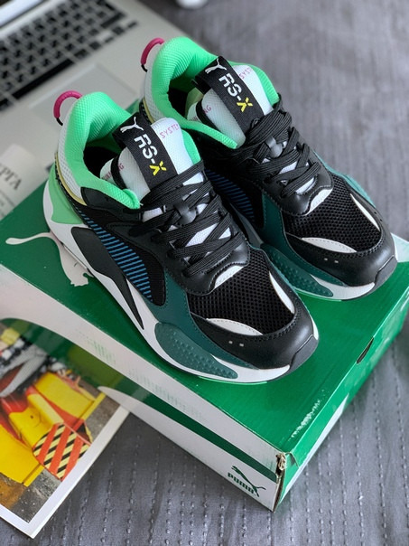 Puma rs-x top blue atoll