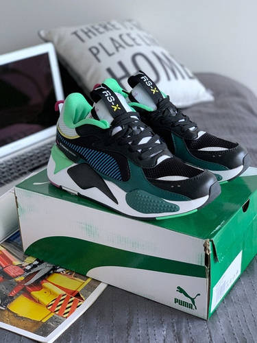 Puma rs top x green black
