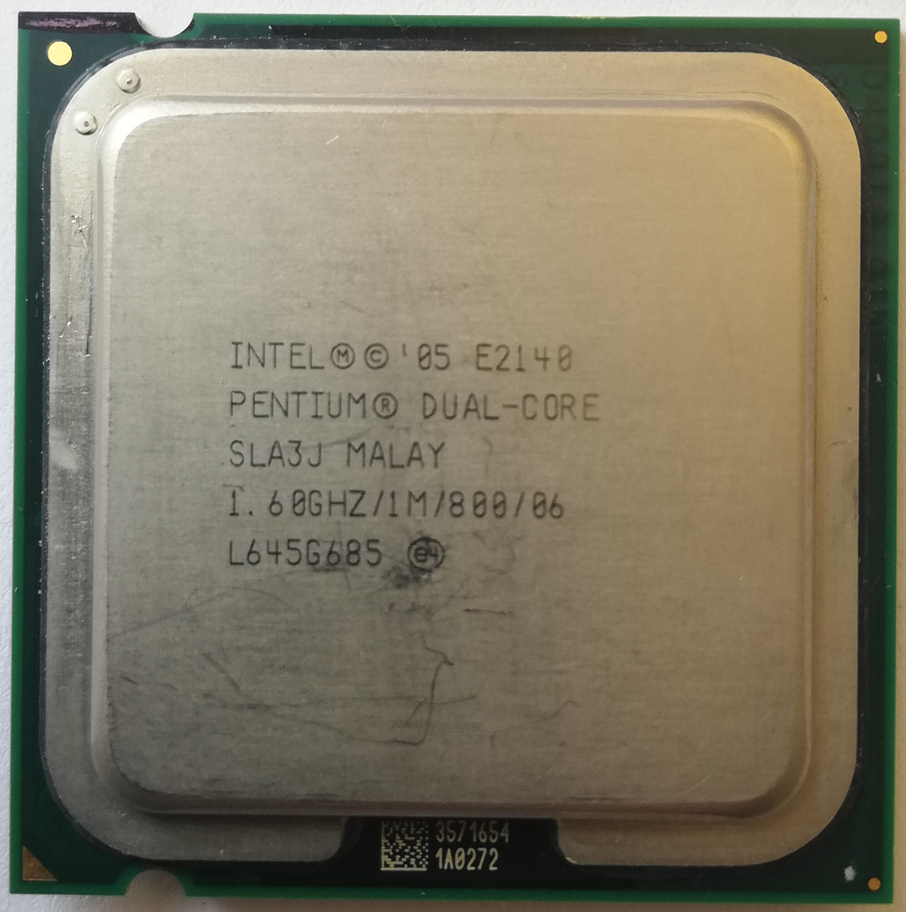 Процессор Intel Pentium E2140 SLA3J 1.6 GHz 1M Cache 800 MHz FSB Socket 775 Б/У