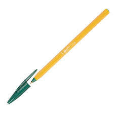 Ручка кулькова BIC жовтогар зелений