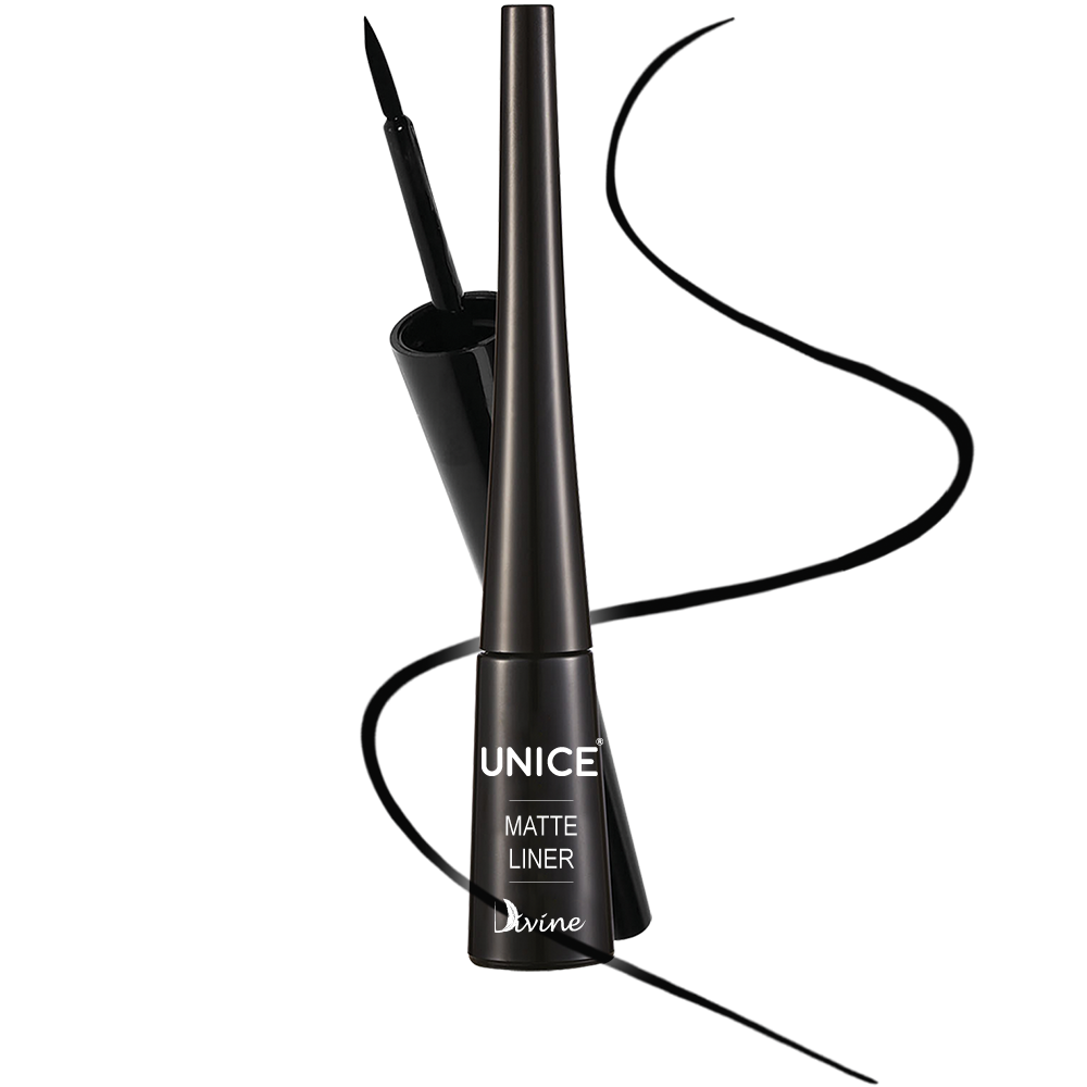 Матова підводка для очей Unice Divine Matte Black 4 мл (3333002)