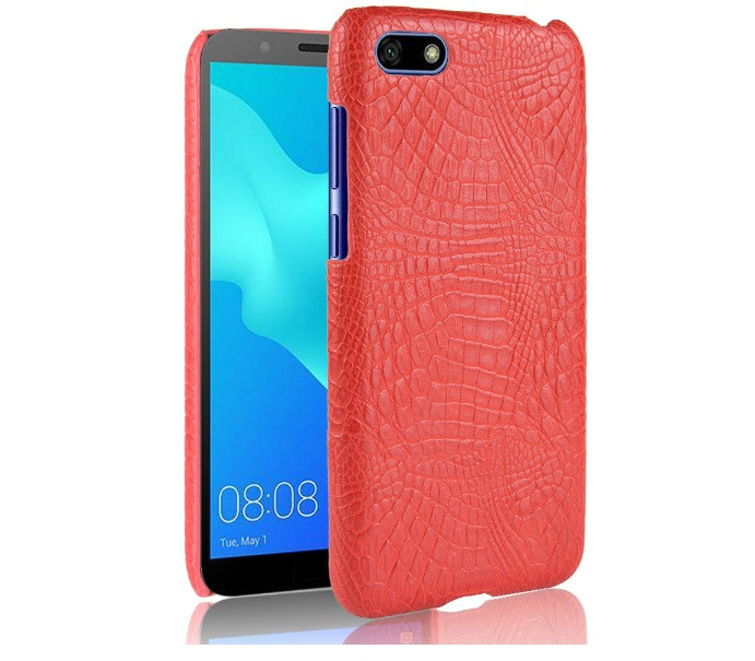 Чохол накладка Croco Style для Huawei Y5 2018 Червоний