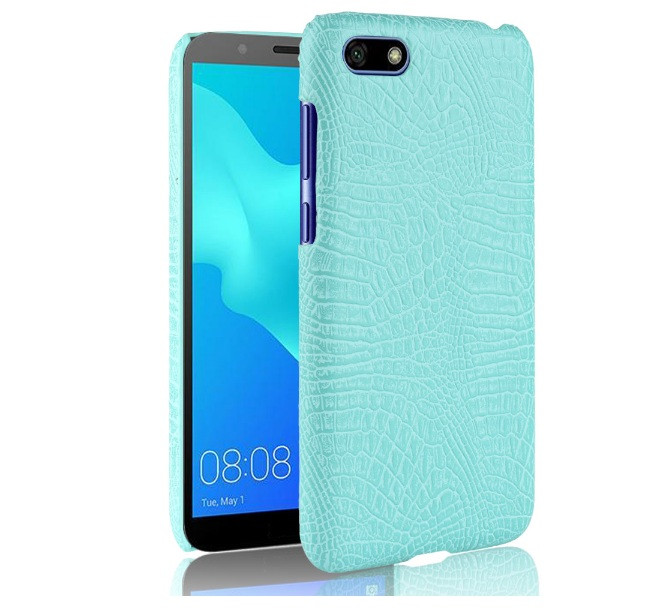 Чохол накладка Croco Style для Huawei Y5 2018 М'ятний