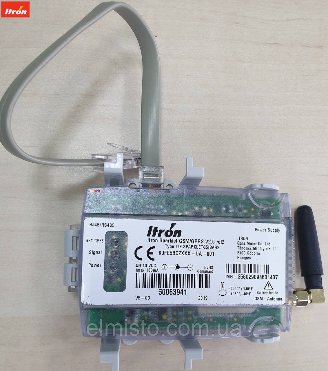 GSM/GPRS-модем Sparklet 2 rev.2 RS485 для дистанционной передачи данных ...