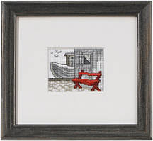 Набір для вишивання хрестом ТМ Permin "Гавань (Harbor)" 14-1320