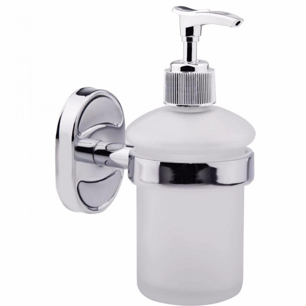 Дозатор скляний для рідкого мила 380 мл Potato P2927, фото 1