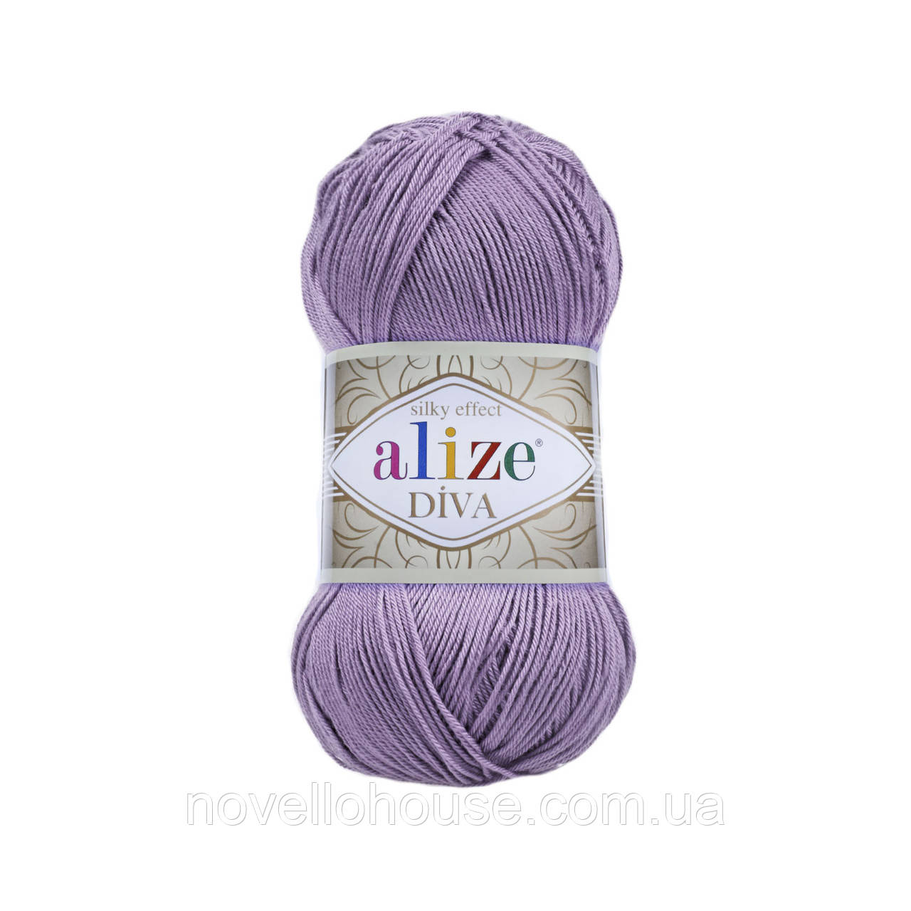Alize DIVA (Алізе Діва) № 622 фіолетовий (Пряжа, нитки для в'язання)