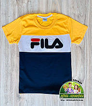 Дитяча футболка Fila для хлопчика 7-8 років