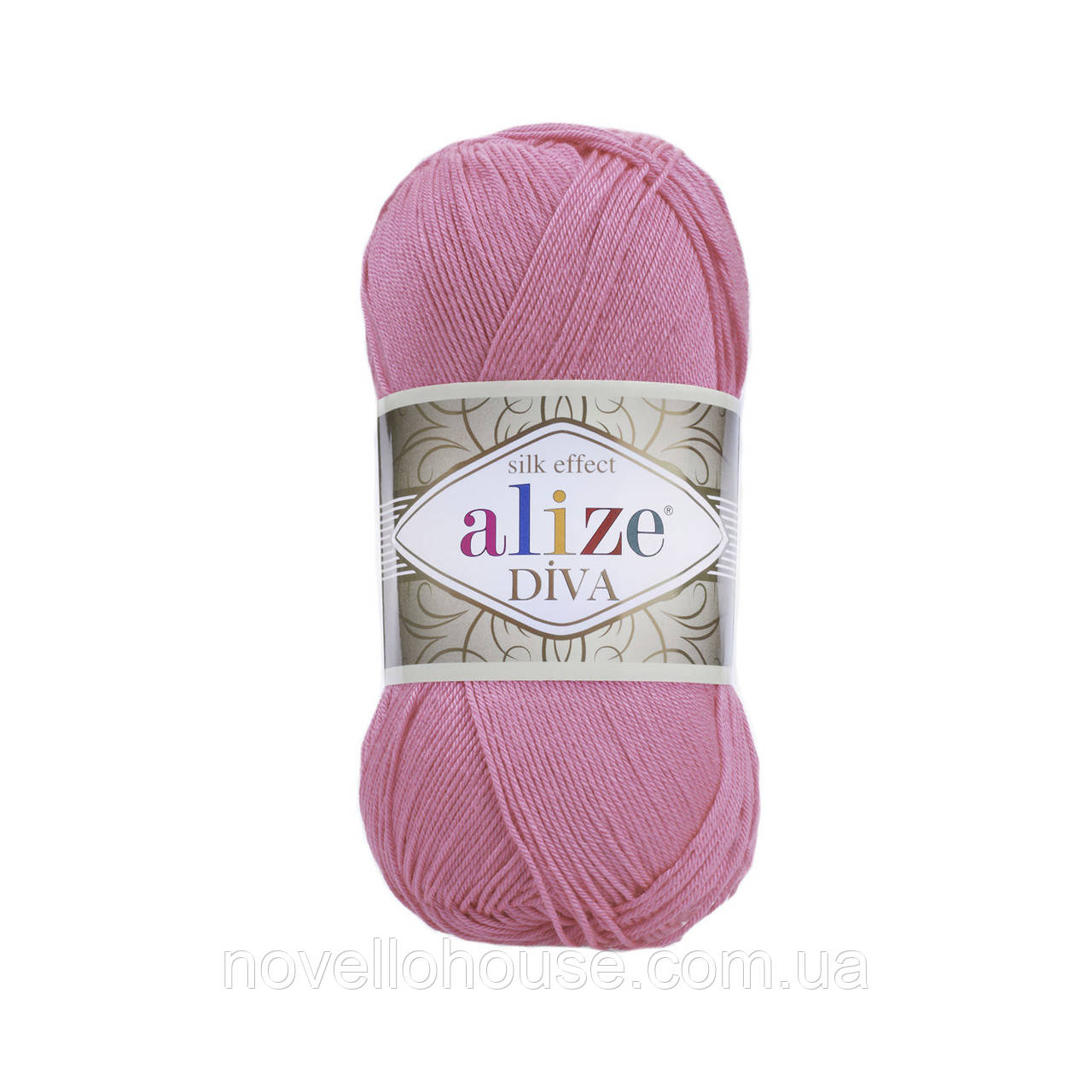Alize DIVA (Алізе Діва) № 178 яскраво-рожевий (Пряжа, нитки для в'язання)
