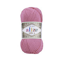 Alize DIVA (Алізе Діва) № 178 яскраво-рожевий (Пряжа, нитки для в'язання)