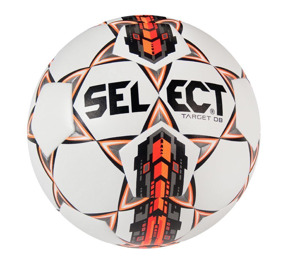 М'яч футбольний Select Target DB р. 5 (44512-403) White/Orange/Black