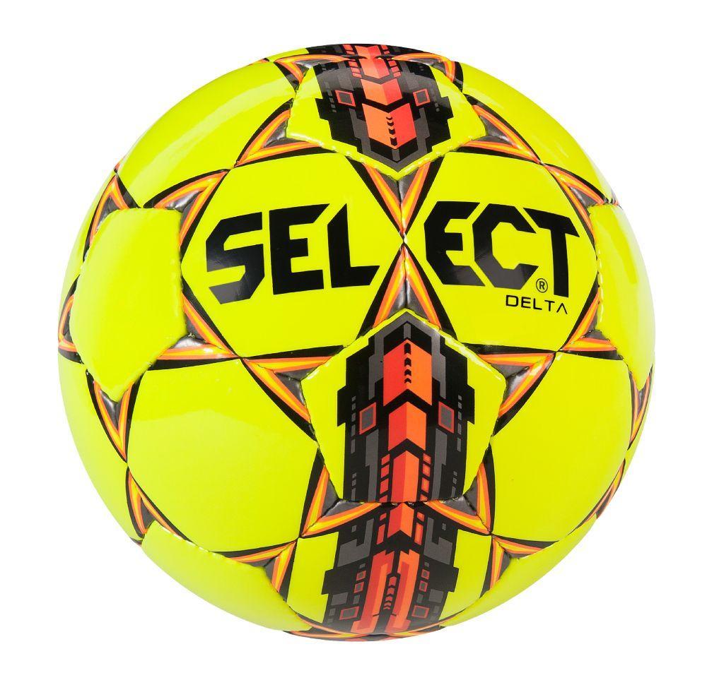 М'яч футбольний Select Delta р. 4 (85582-215) Yellow/Black