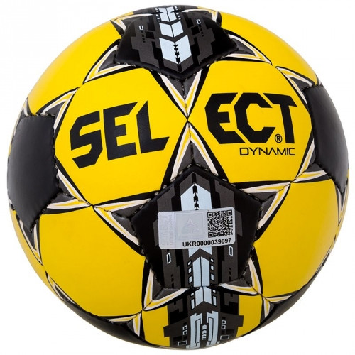 М'яч футбольний Select Dynamic р. 5 (99500-014) Yellow/Black/Grey