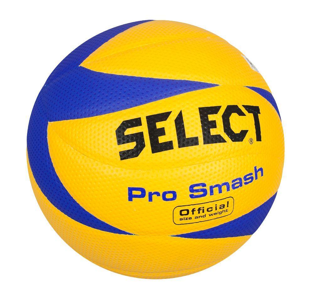 М'яч волейбольний Select Pro Smash Volley New р. 4 (214450-219) Yellow/Blue