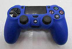 Силіконовий захисний чохол для джойстик Dualshock 4 PS4 (Синій)