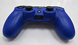 Силіконовий захисний чохол для джойстик Dualshock 4 PS4 (Синій), фото 7