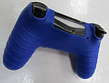 Силіконовий захисний чохол для джойстик Dualshock 4 PS4 (Синій), фото 8