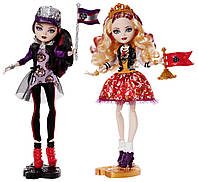 Ever After High School Spirit Apple White and Raven Queen Doll