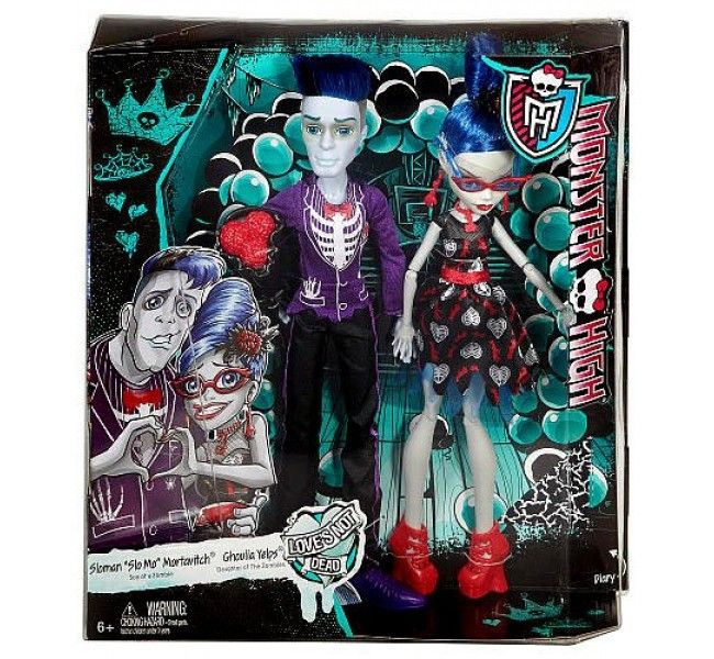 Monster High Loves Not Dead Ghoulia Yelps Slo Mo Гулія І Слоу Мо