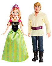 Disney Frozen Ганна і Крістофф Заморожені Anna and Kristoff Doll, 2-Pack