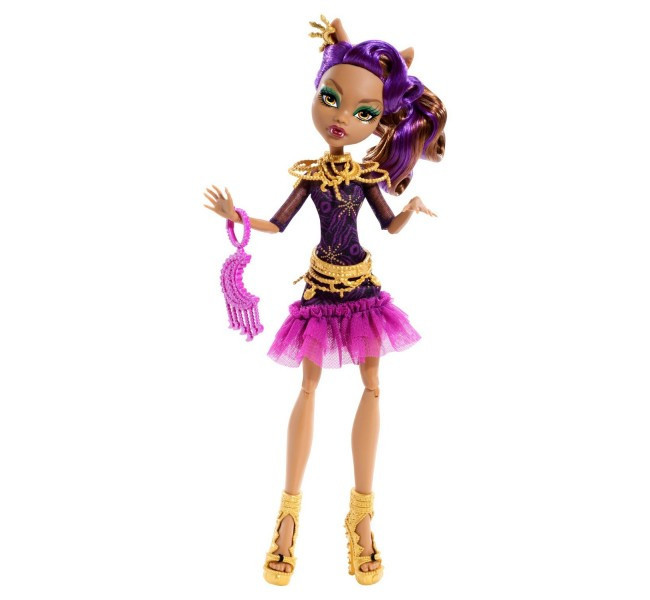 Лялька Клодін Вулф, серія Страх! Камера! Мотор! Monster High Frights, Camera, Action! Black Carpet Clawdeen